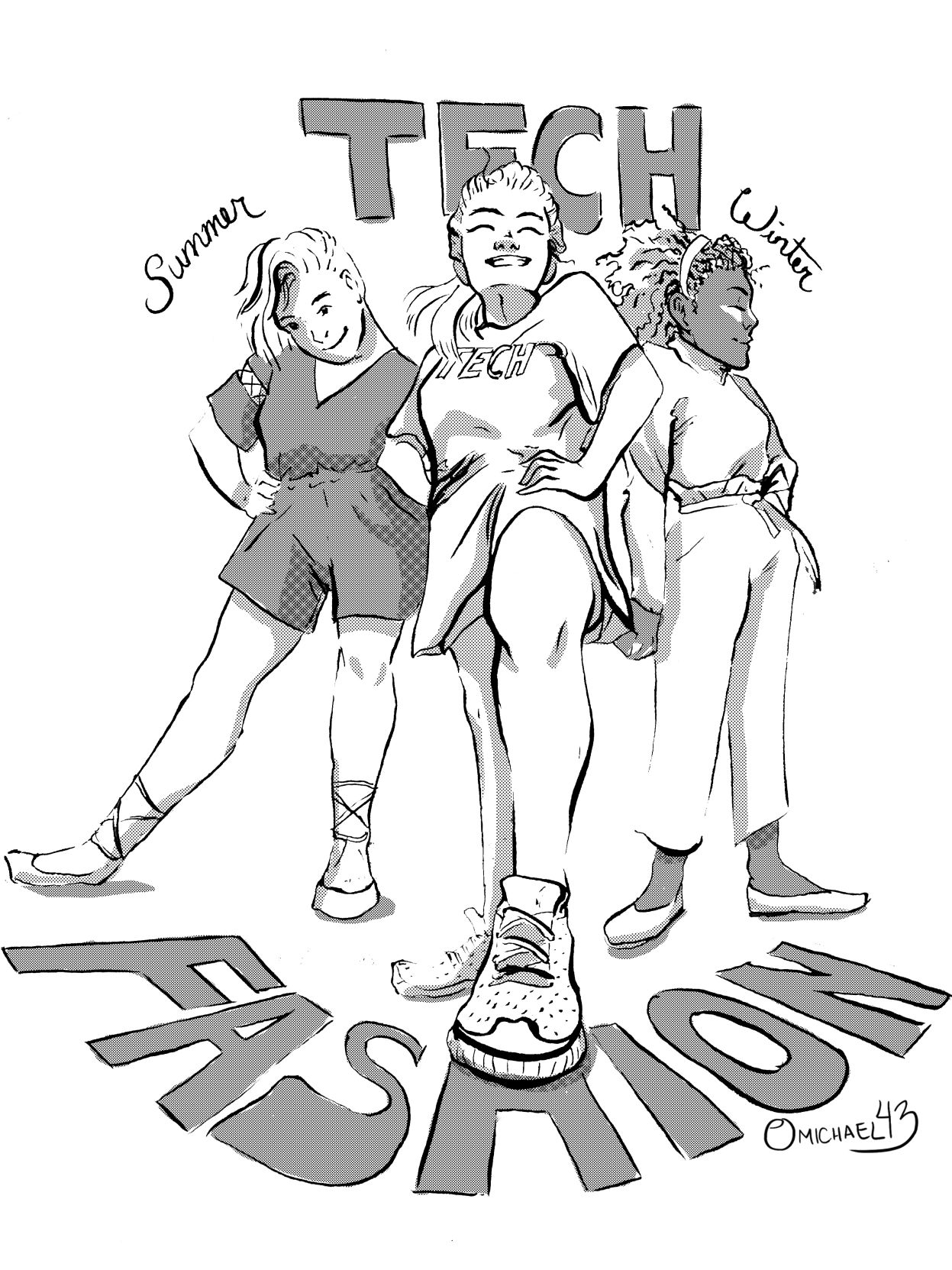 CARTOON: Tech fashion, summer to winter